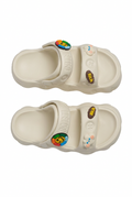 Sandalias marfil, tercera vista retocada